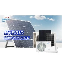 گھریلو کے لیے اعلی کارکردگی والا 9000btu سولر ایئر کنڈیشننگ یونٹ